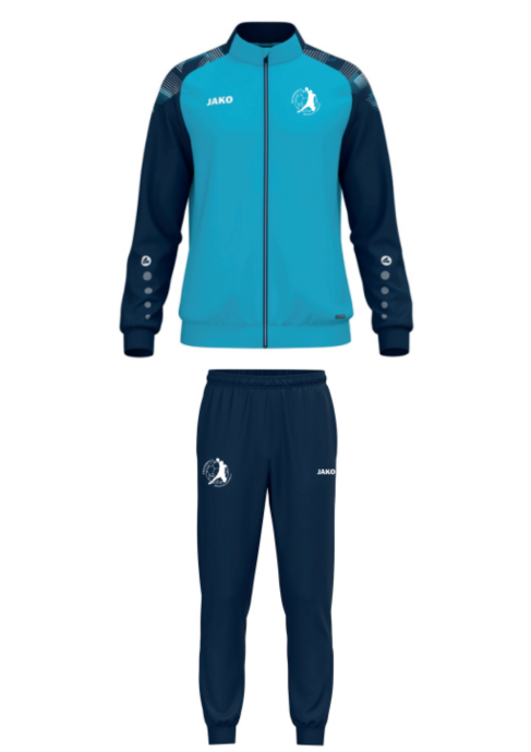 Ensemble veste sans capuche + survêtement bleu marine